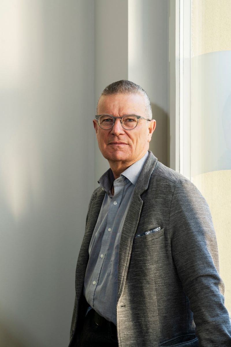 Portrait of Heinz Fuchs.
